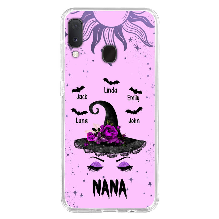 Personalized Mother Witch Phone Case - Upto 5 Kid's - Best Gift For Mother -Grandma,Gigi,Nana,Mama,Gigi