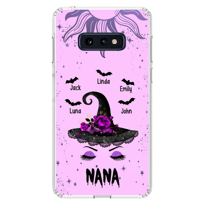 Personalized Mother Witch Phone Case - Upto 5 Kid's - Best Gift For Mother -Grandma,Gigi,Nana,Mama,Gigi