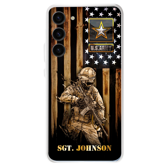 Custom Personalized Veteran Phone Case - Gift Idea For Veteran/ Soldier - Case For iPhone And Samsung