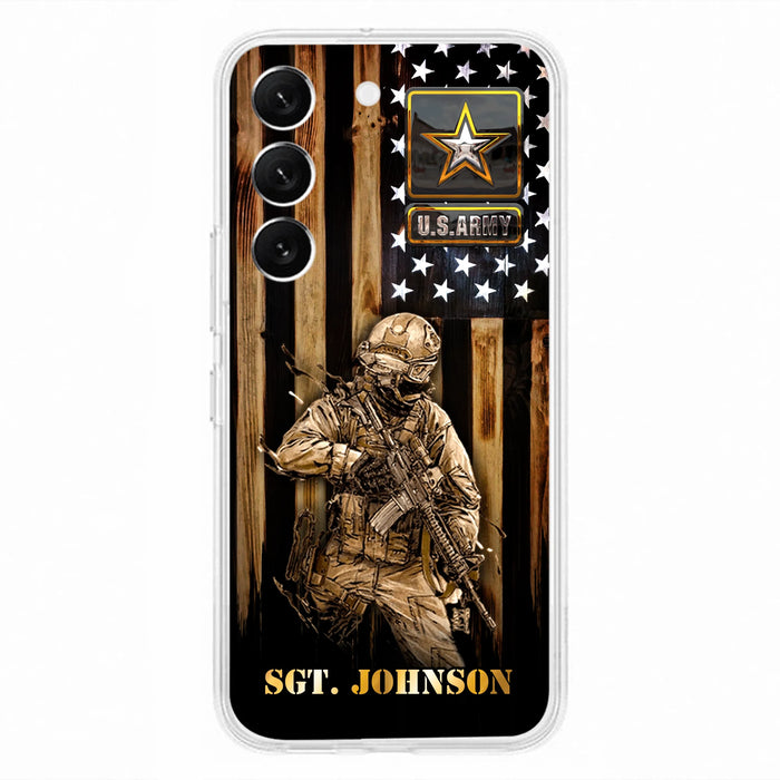 Custom Personalized Veteran Phone Case - Gift Idea For Veteran/ Soldier - Case For iPhone And Samsung