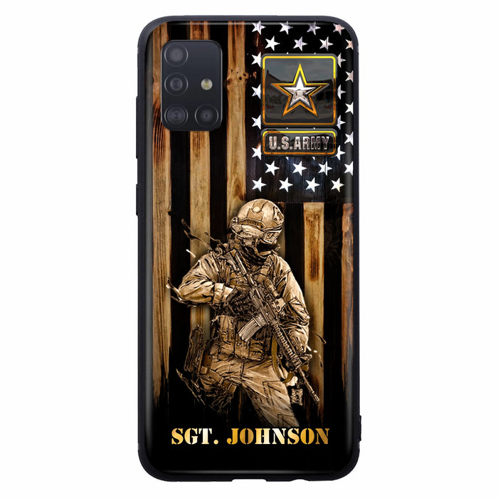 Custom Personalized Veteran Phone Case - Gift Idea For Veteran/ Soldier - Case For iPhone And Samsung