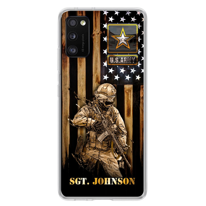Custom Personalized Veteran Phone Case - Gift Idea For Veteran/ Soldier - Case For iPhone And Samsung