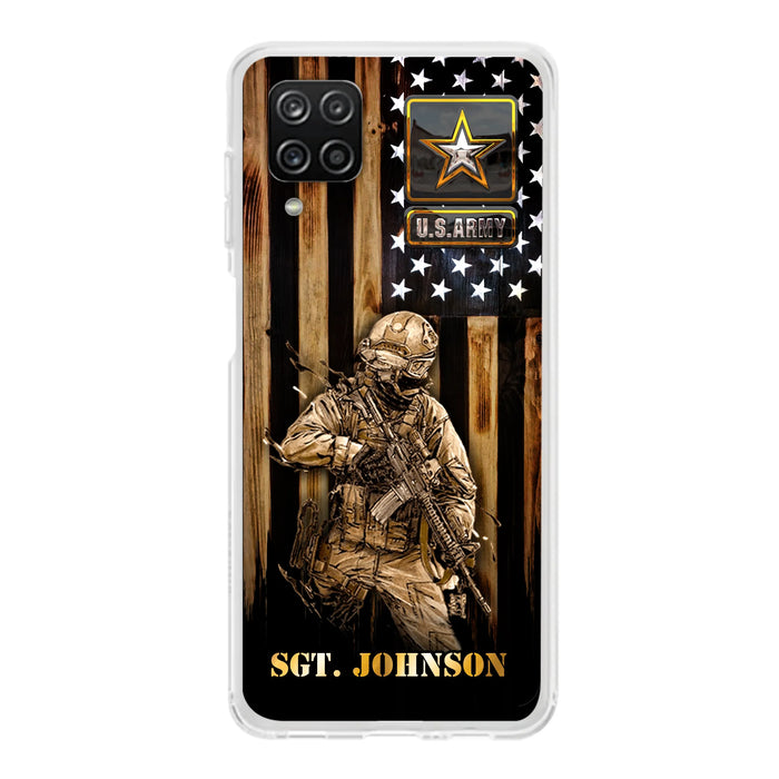Custom Personalized Veteran Phone Case - Gift Idea For Veteran/ Soldier - Case For iPhone And Samsung