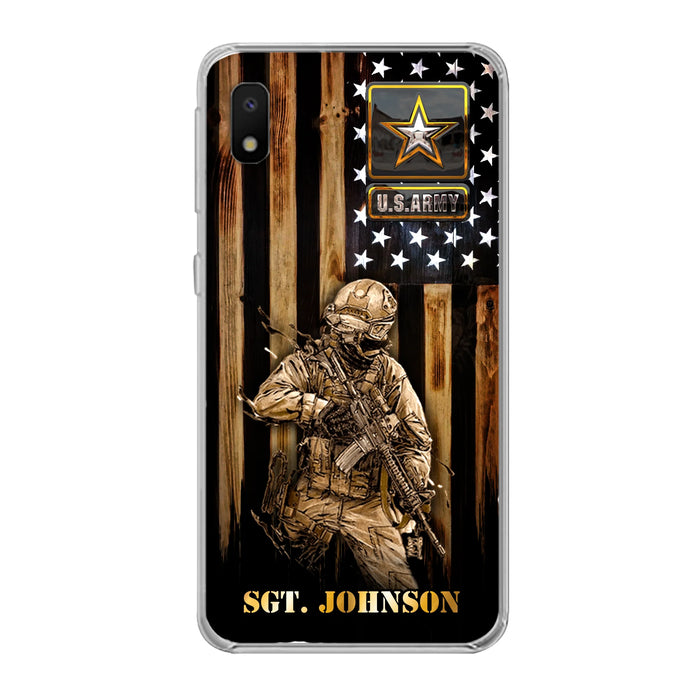 Custom Personalized Veteran Phone Case - Gift Idea For Veteran/ Soldier - Case For iPhone And Samsung