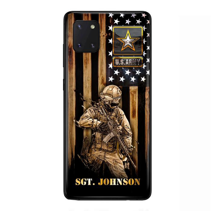 Custom Personalized Veteran Phone Case - Gift Idea For Veteran/ Soldier - Case For iPhone And Samsung