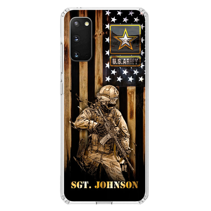 Custom Personalized Veteran Phone Case - Gift Idea For Veteran/ Soldier - Case For iPhone And Samsung
