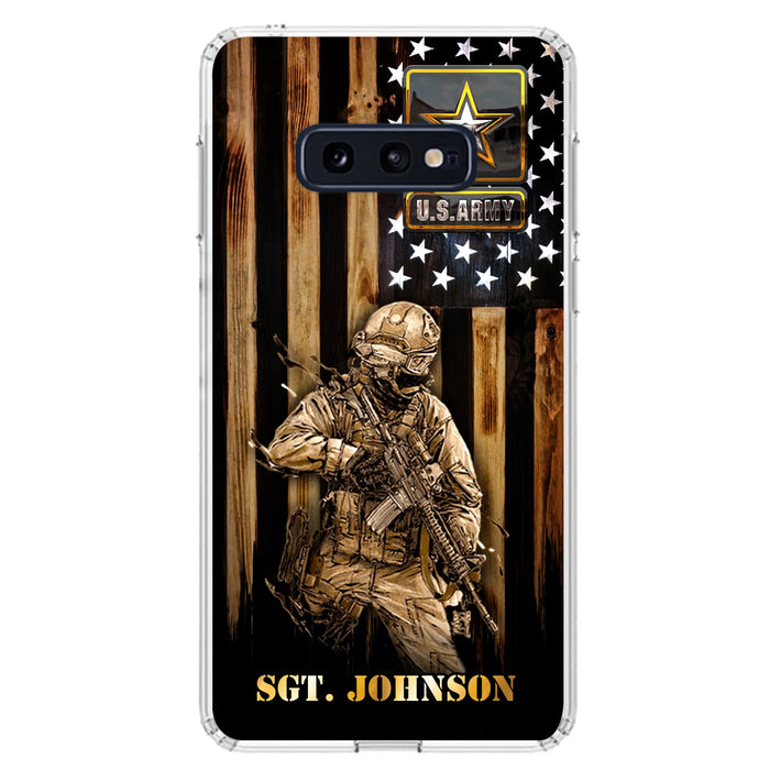 Custom Personalized Veteran Phone Case - Gift Idea For Veteran/ Soldier - Case For iPhone And Samsung
