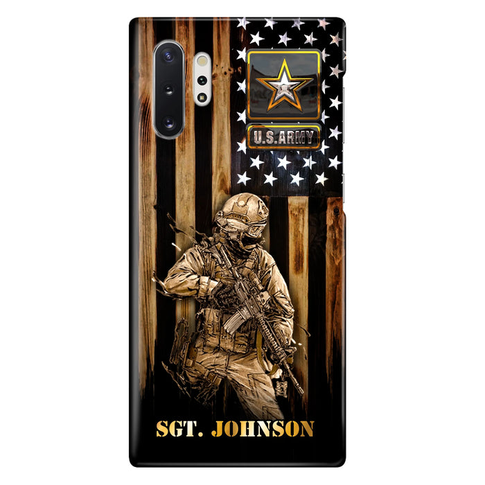 Custom Personalized Veteran Phone Case - Gift Idea For Veteran/ Soldier - Case For iPhone And Samsung