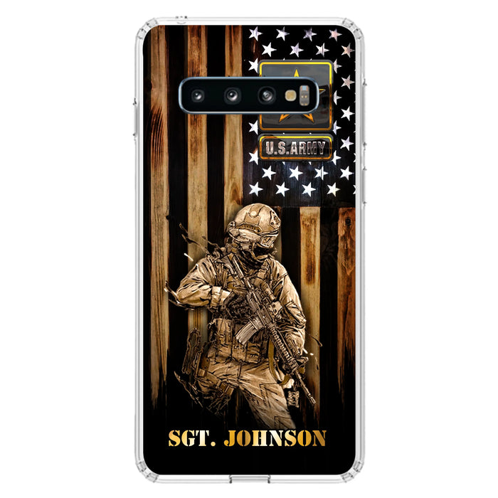 Custom Personalized Veteran Phone Case - Gift Idea For Veteran/ Soldier - Case For iPhone And Samsung