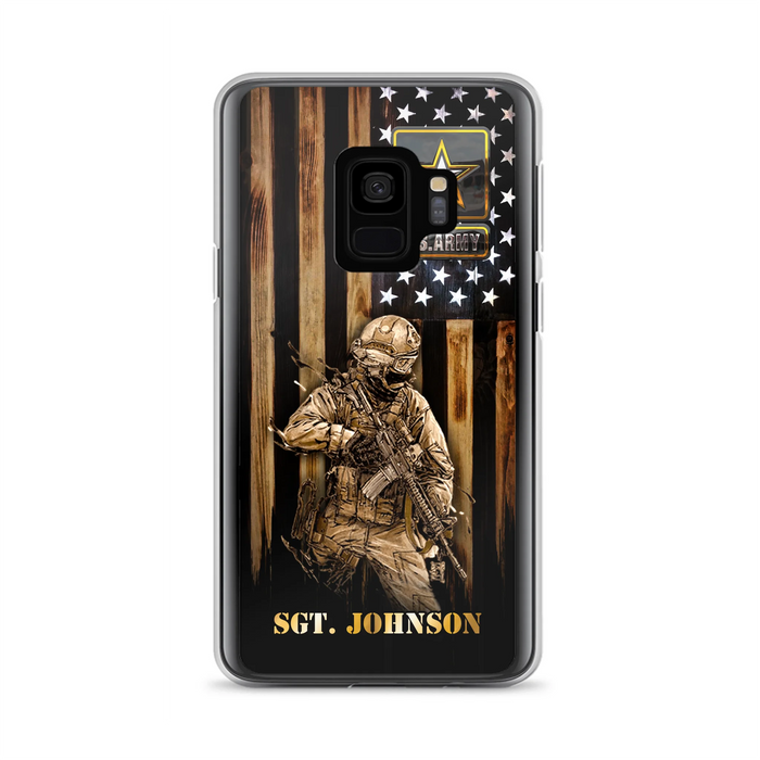 Custom Personalized Veteran Phone Case - Gift Idea For Veteran/ Soldier - Case For iPhone And Samsung