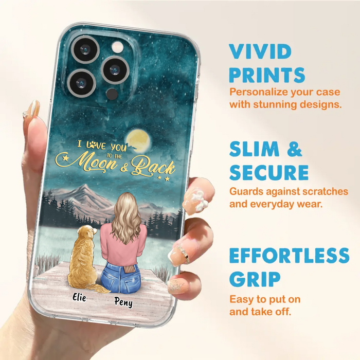 Personalized Pet Mom Phone Case - up to 4 Pets - FD19NO