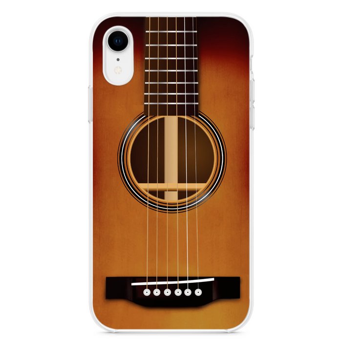 Custom Personalized Acoustic/Electric Guitar Phone Case - Best Gift For Guitarist - Case For iPhone And Samsung