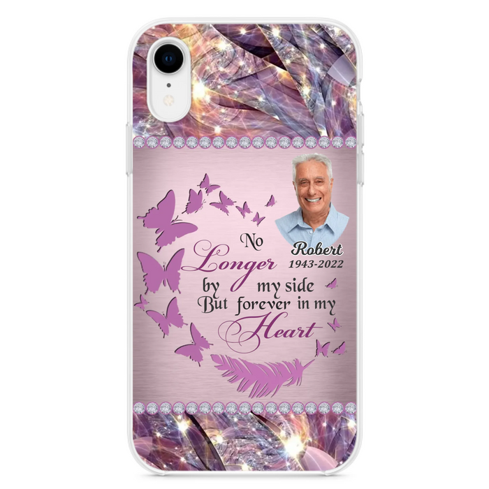 Custom Personalized Memorial Photo iPhone/ Samsung Phone Case - Memorial Gift Idea - No Longer By My Side But Forever In My Heart