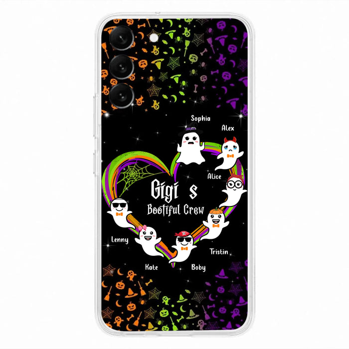 Custom Personalized Gigi's Bootiful Crew Phone Case - Halloween Gift for Grandma - Up to 7 Grandkids - Case For iPhone And Samsung