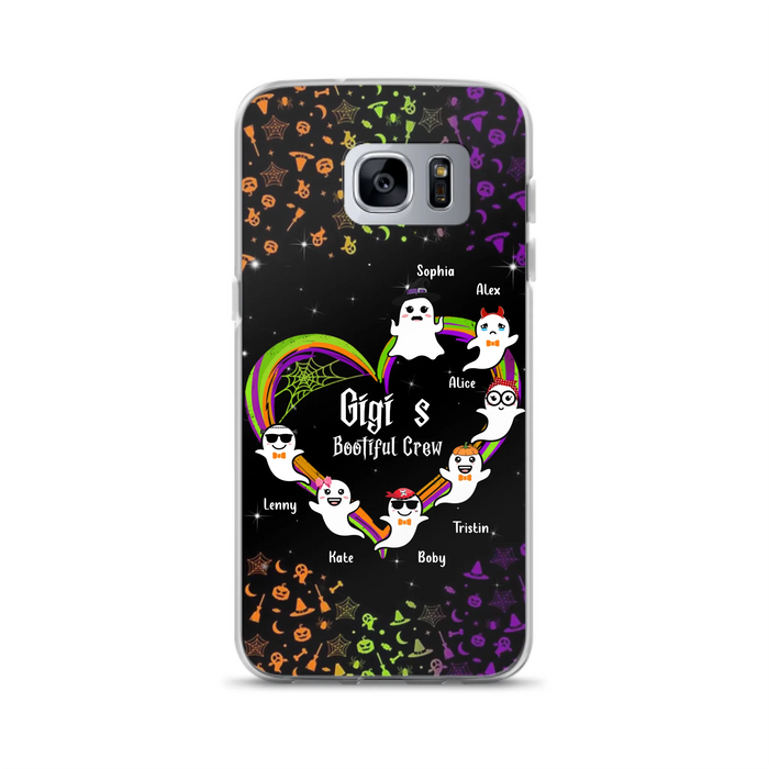 Custom Personalized Gigi's Bootiful Crew Phone Case - Halloween Gift for Grandma - Up to 7 Grandkids - Case For iPhone And Samsung