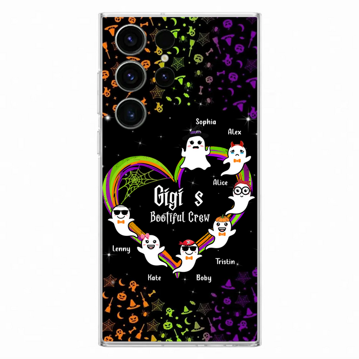 Custom Personalized Gigi's Bootiful Crew Phone Case - Halloween Gift for Grandma - Up to 7 Grandkids - Case For iPhone And Samsung