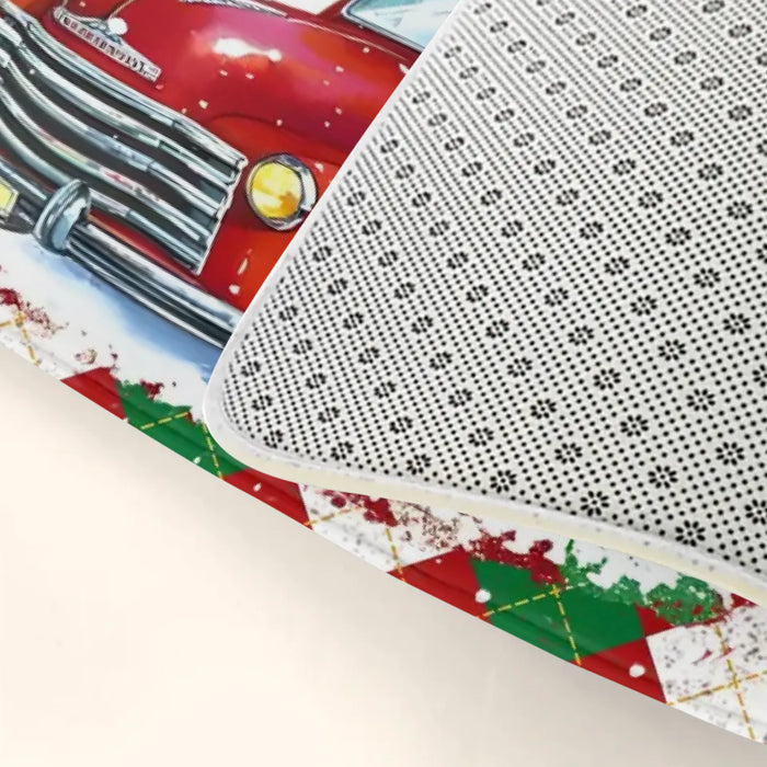 Personalized Street Sign Family Doormat - Gift Idea For Family - Up to 7 Members