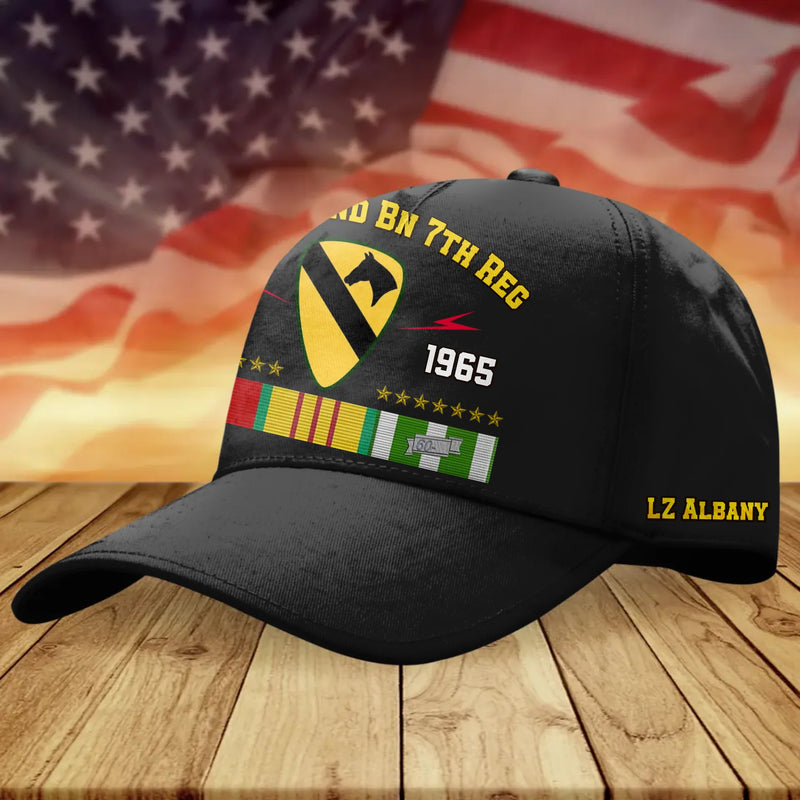 Personalized Baseball Cap - Gift Idea For Friend/ Veteran