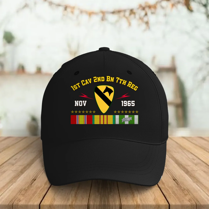 Personalized Baseball Cap - Gift Idea For Friend/ Veteran