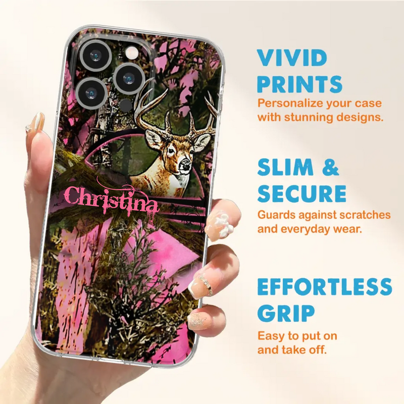 Custom Phone Case For Hunting Girls
