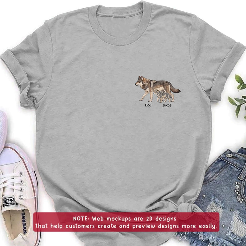 Personalized Dad Embroidered Shirt/ Hoodie - Meaningful Father's Day Gift - Up to 7 Kids