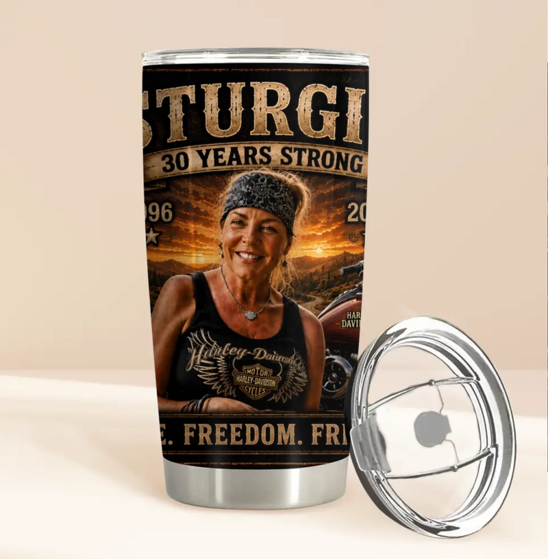 Sturgis 30 Years Strong Tumbler - Gift Idea For Friends
