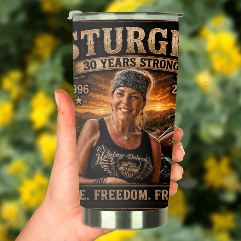 Sturgis 30 Years Strong Tumbler - Gift Idea For Friends