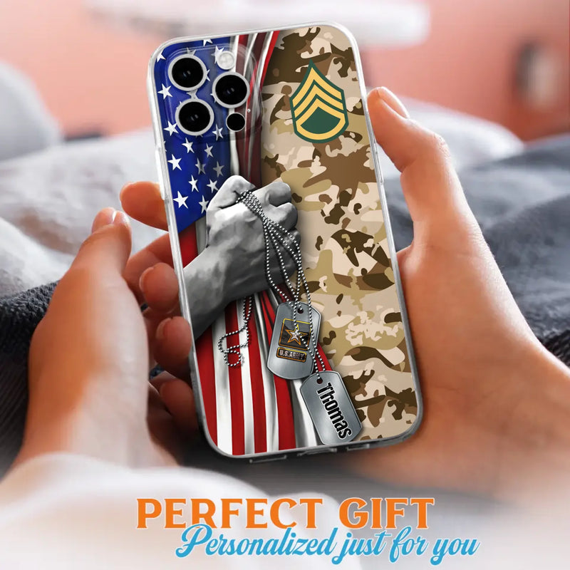 Custom Personalized Veteran Phone Case - Gift Idea For Veteran - Case For iPhone/ Samsung
