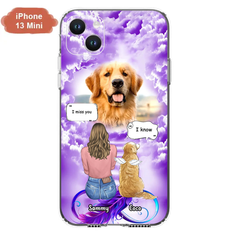 Custom Personalized Memorial Pet iPhone/ Samsung Case - Upload Photo - Memorial Gift Idea For Dog/Cat/Rabbit Lover
