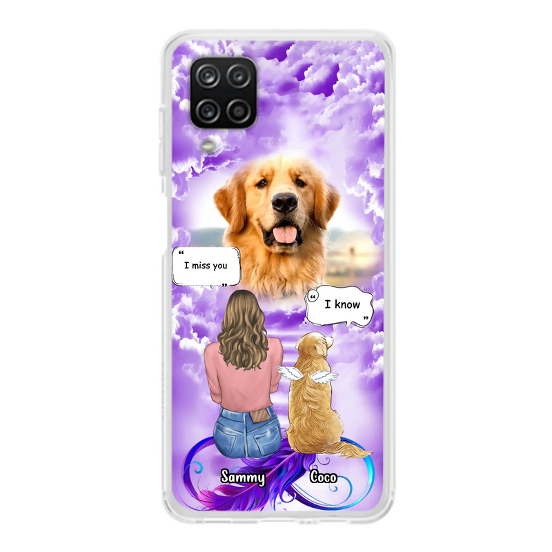 Custom Personalized Memorial Pet iPhone/ Samsung Case - Upload Photo - Memorial Gift Idea For Dog/Cat/Rabbit Lover