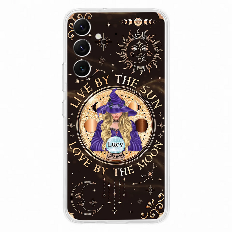 Custom Personalized Witch Phone Case - Halloween Gift Idea For Friend - Only Good May Enter Here - Case for iPhone/Samsung