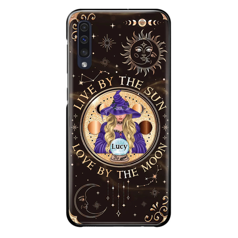 Custom Personalized Witch Phone Case - Halloween Gift Idea For Friend - Only Good May Enter Here - Case for iPhone/Samsung