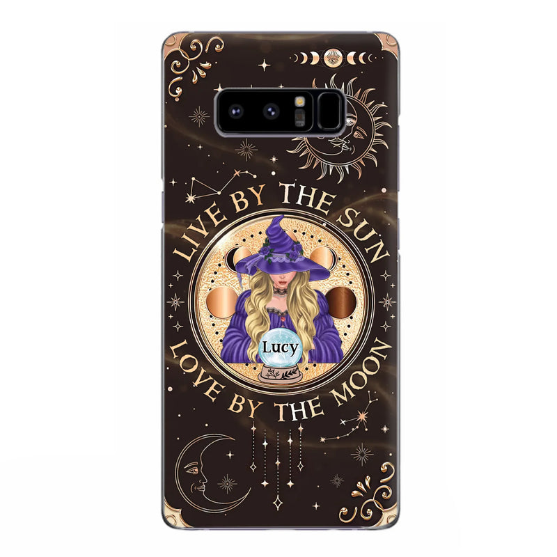 Custom Personalized Witch Phone Case - Halloween Gift Idea For Friend - Only Good May Enter Here - Case for iPhone/Samsung