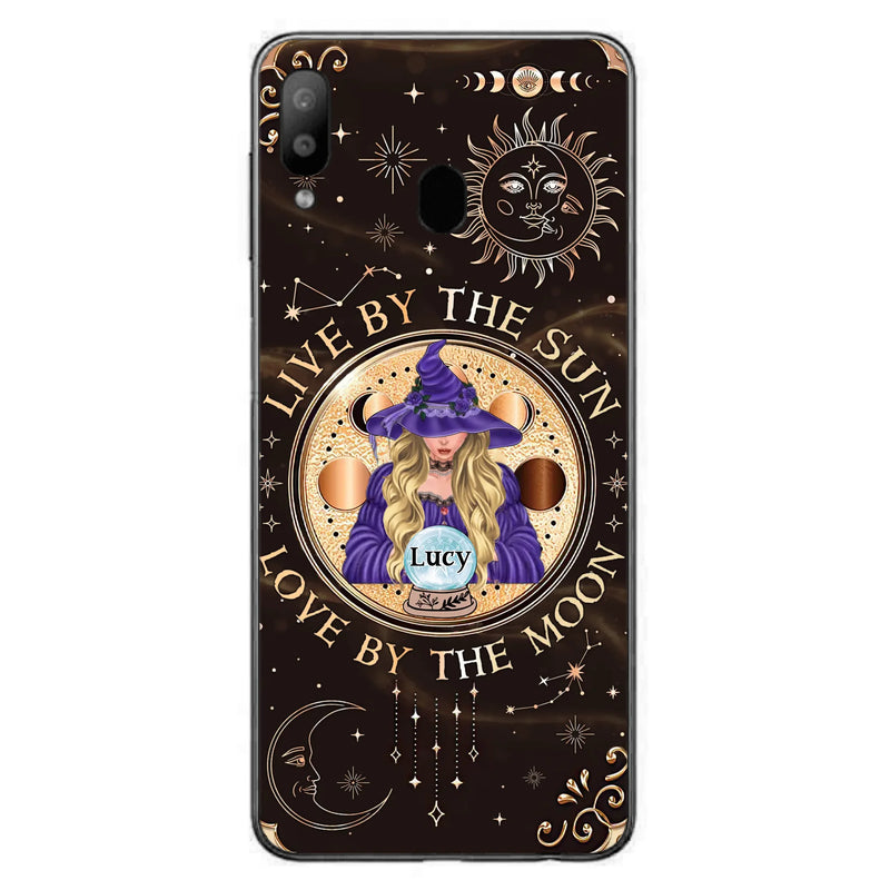 Custom Personalized Witch Phone Case - Halloween Gift Idea For Friend - Only Good May Enter Here - Case for iPhone/Samsung
