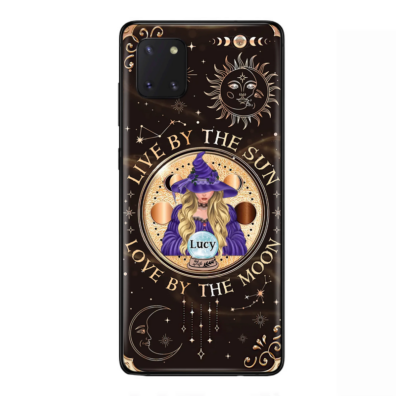 Custom Personalized Witch Phone Case - Halloween Gift Idea For Friend - Only Good May Enter Here - Case for iPhone/Samsung