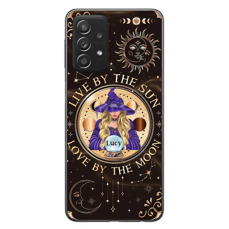 Custom Personalized Witch Phone Case - Halloween Gift Idea For Friend - Only Good May Enter Here - Case for iPhone/Samsung