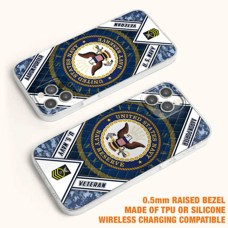 Custom Personalized Veteran Phone Case - Gift Idea For Veteran - Case For iPhone And Samsung