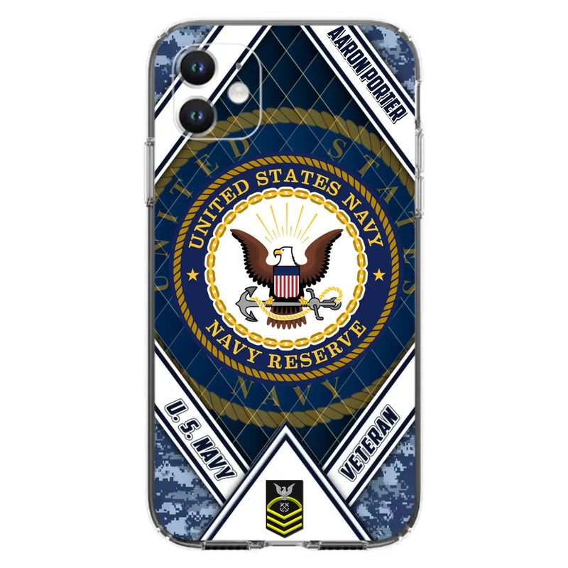 Custom Personalized Veteran Phone Case - Gift Idea For Veteran - Case For iPhone And Samsung