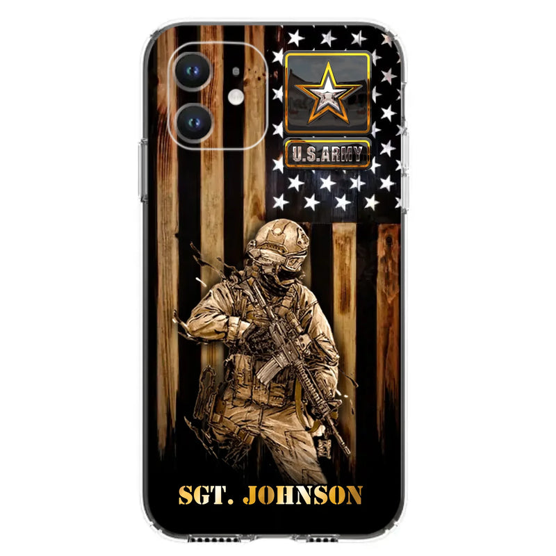 Custom Personalized Veteran Phone Case - Gift Idea For Veteran/ Soldier - Case For iPhone And Samsung