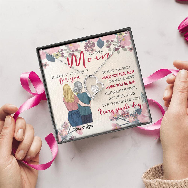 Personalized Necklace - Best Gift For Mother's Day from Daughter - IWJMRF