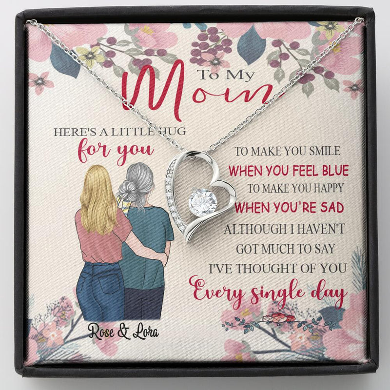 Personalized Necklace - Best Gift For Mother's Day from Daughter - IWJMRF