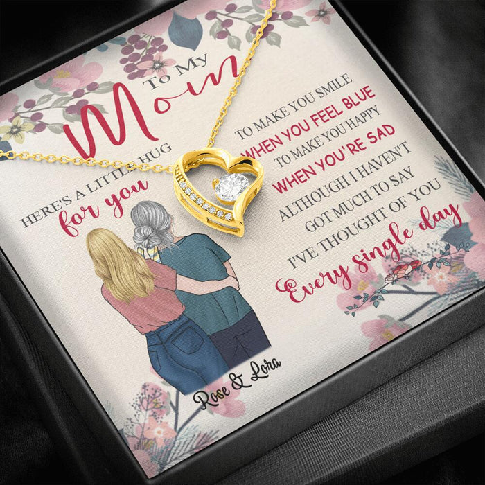 Custom Personalized Necklace - Best Gift For Mother's Day from Daughter - IWJMRF