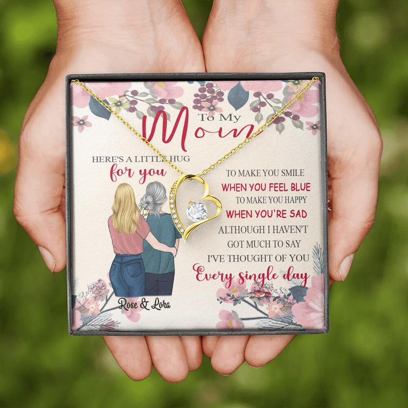 Personalized Necklace - Best Gift For Mother's Day from Daughter - IWJMRF