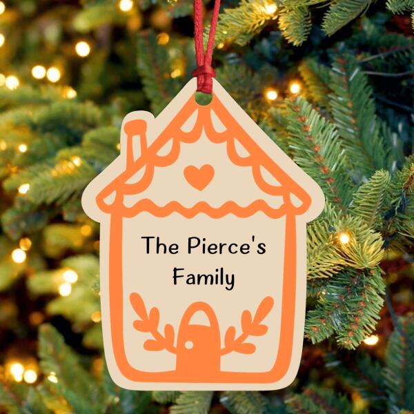 Custom Personalized Family Ornament Set - Best Gift Idea For Christmas