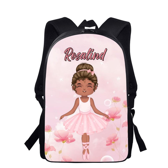 Custom Personalized Ballet Bag Sets - Gift Idea For Kids/Ballet Lovers