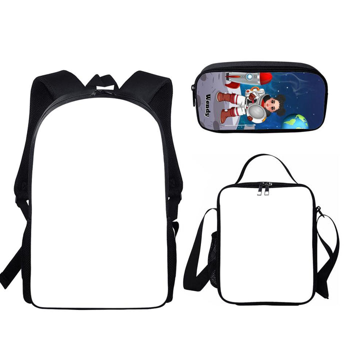 Custom Personalized Astronaut Bag Sets - Gift Idea For Kids/Space Lovers