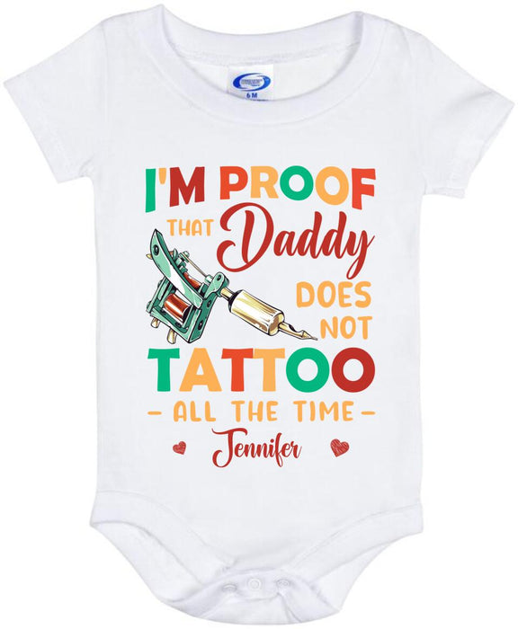 Personalized Daddy Baby Onesie - Gift Idea For Father's Day 2023