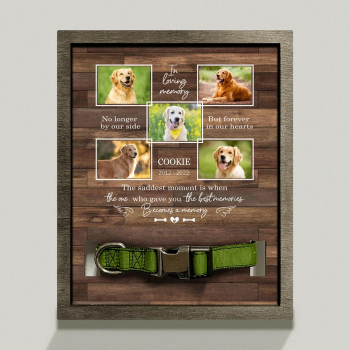 Custom Photo Memorial Pet Loss Frame - Memorial Gift Idea For Dog/ Cat Lover - In Loving Memory