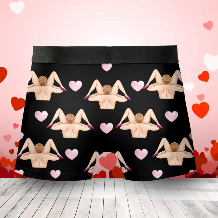 Custom Men's Boxer Briefs - Valentine's Day Gift Idea For Men, Boyfriend, Husband - Tonight/ Not Tonight